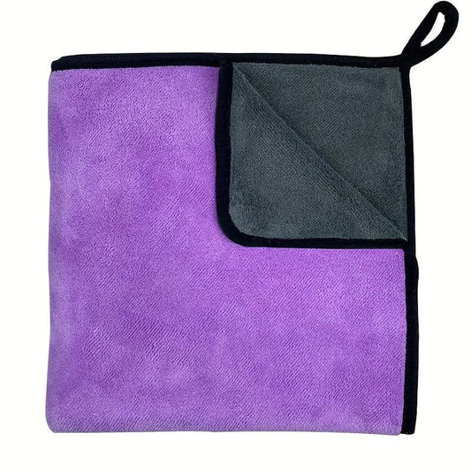 Soft Fiber Pet Bath Towel Absorbent Quick Dry Dog Grooming Towel