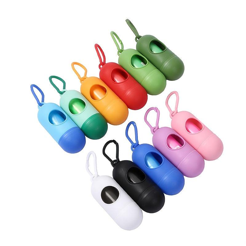 Biodegradable Dog Poop Bags with Dispenser - Mildly Scented