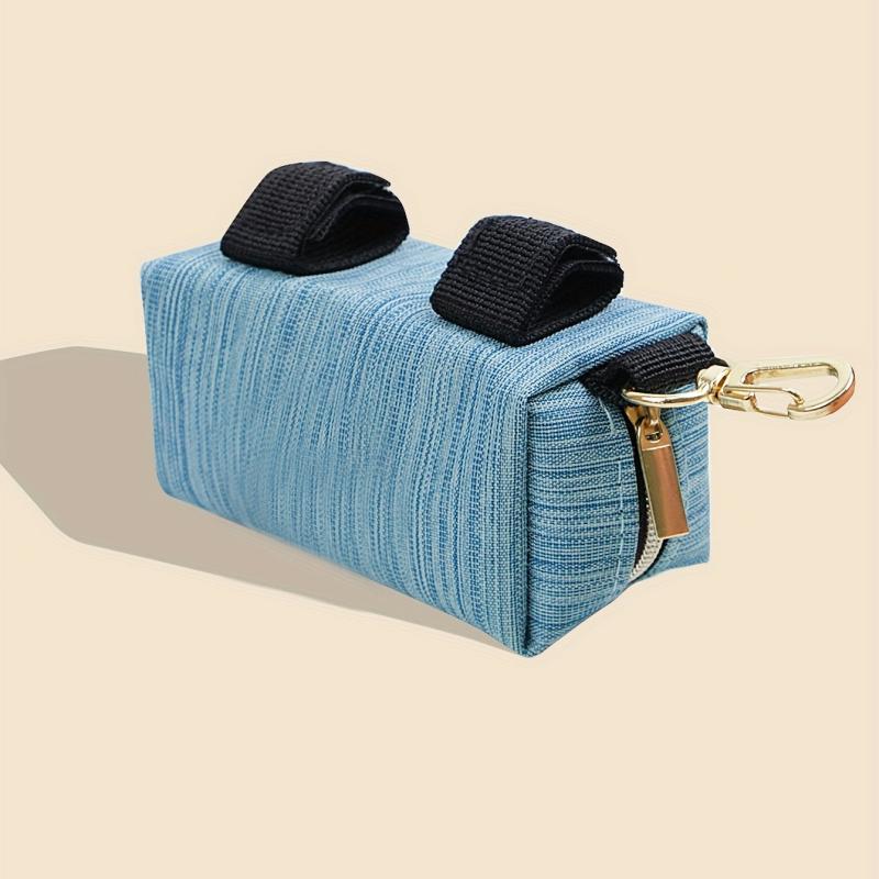 Dog Poop Bag Dispenser with Metal Buckle - Easy Waste Bag Dispensing