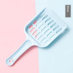 1pc Candy Plastic Pet Litter Sifter Shovel for Cats & Dogs Cleaning