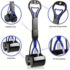 Durable Dog Pooper Scooper with Long Handle