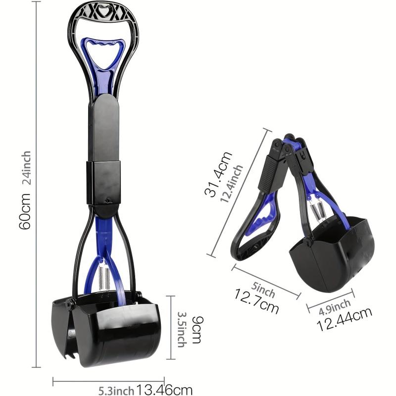 Durable Dog Pooper Scooper with Long Handle