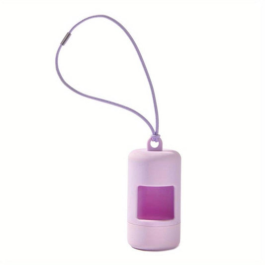 Dog Poop Bag Holder & Dispenser w/ Leash Attachment