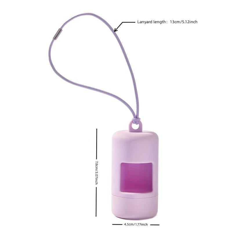 Dog Poop Bag Holder & Dispenser w/ Leash Attachment