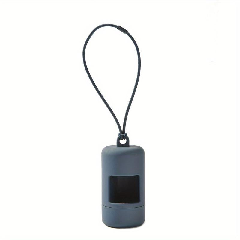 Dog Poop Bag Holder & Dispenser w/ Leash Attachment