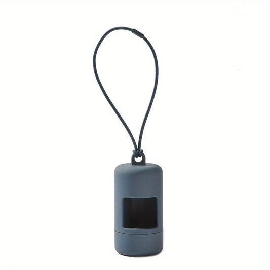 Dog Poop Bag Holder & Dispenser w/ Leash Attachment