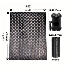 Dog Poop Bags 300pcs with Pet Cleaning Kit
