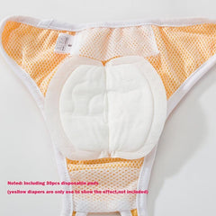 30pcs Dog Disposable Diaper Pads for Female Dogs Menstrual Period Sanitary Pants