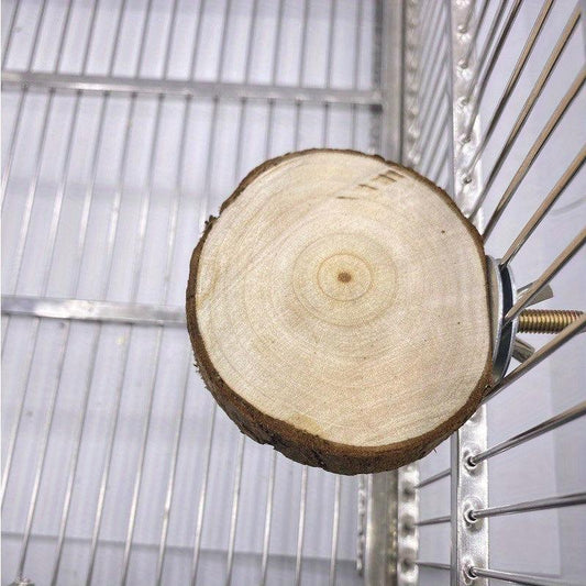 Wooden Parrot Swing: Fun & Durable Toy