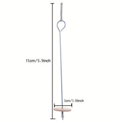 Stainless Steel Parrot Fruit & Vegetable Holder Bird Feeders