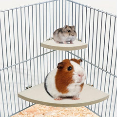 Easy Install Parrot Corner Perch Platform Stand
