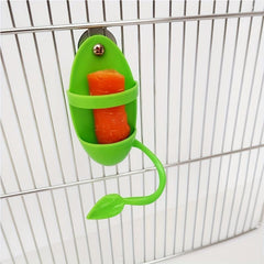 Bird Feeder with Fruit and Vegetable Container Stand