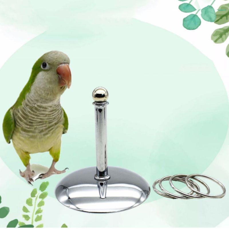 Parrot Training Toys Stacking Rings Chew Toys