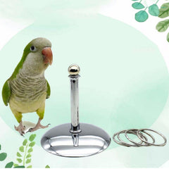 Parrot Training Toys Stacking Rings Chew Toys
