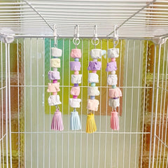 Pet Bird Toy Parrot Chew Toy Stand Cage Decoration