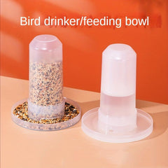 Automatic Bird Feeder & Water Dispenser for Parrots & Chickens