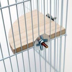 Wood Perch Stand Toy for Hamsters and Parrots