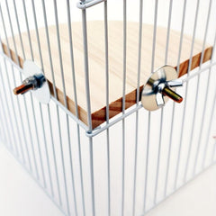 Wood Perch Stand Toy for Hamsters and Parrots