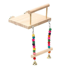 Colorful Beads Swing Climbing Ladder for Parrot Bird