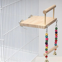 Colorful Beads Swing Climbing Ladder for Parrot Bird
