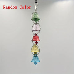 Colorful Hanging Cage Bell Bird Swing Toy For Parrot