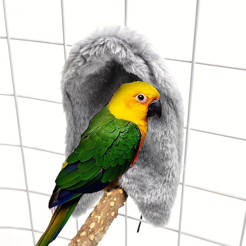 Parrot Plush Nest Windproof Bird Blanket Shawl Snuggling Up To The Cabin