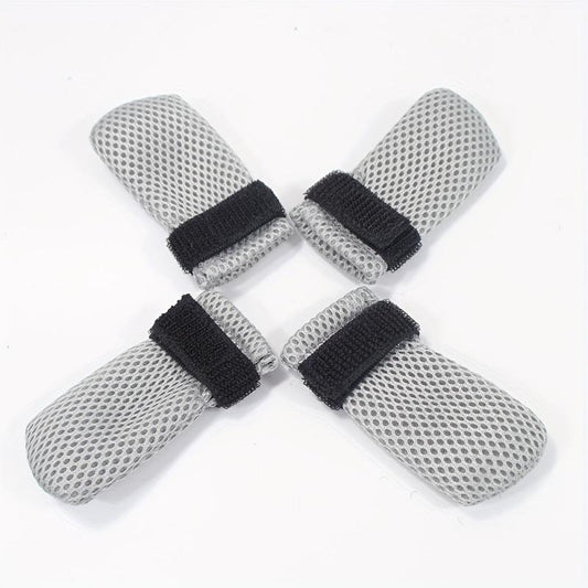 4pcs Cat Claw Covers No Slip Socks Cat Paw Protector Claw Cap For Kitten