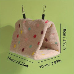 Small Animal Hammock for Winter Warmth in Bird Cage