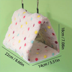 Small Animal Hammock for Winter Warmth in Bird Cage