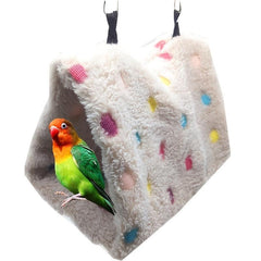 Small Animal Hammock for Winter Warmth in Bird Cage