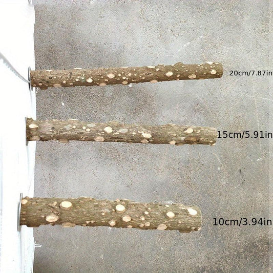 Bird Feeding Station with Durable Wood Pole