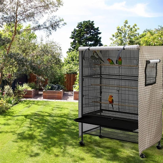Birdcage Cover Night Sleep Helper Breathable Dust Proof Parrot Cage Washable