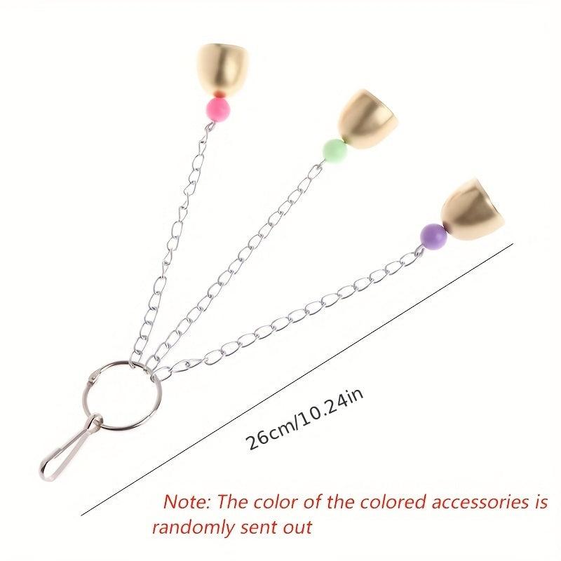 Colorful Parrot Bird Toys Molar Bell Toys