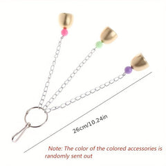 Colorful Parrot Bird Toys Molar Bell Toys