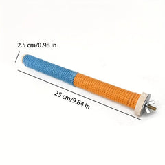 Bird Claw Beak Grinding Standing Perch Parrot Station Pole Bird Toy