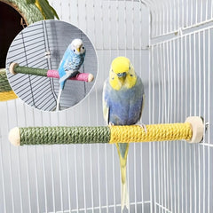Bird Claw Beak Grinding Standing Perch Parrot Station Pole Bird Toy