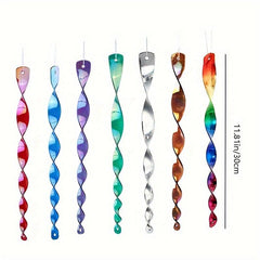 4pcs Spiral Bird Repellent Sticks - Keep Birds Away from Garden