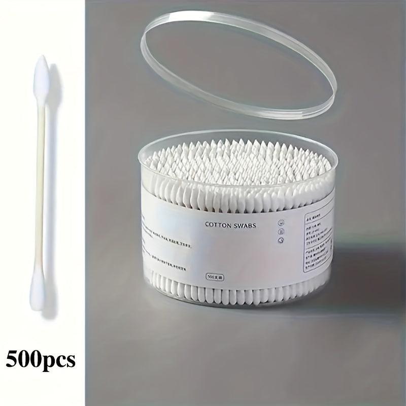 300-600 Pet Cotton Swabs Wooden Handle Cat Dog Ear Cleaning
