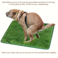 Washable Reusable Dog Grass Pad Pet Training Lawn Artificial Grass