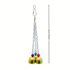 Colorful Parrot Cage Toy for Endless Fun