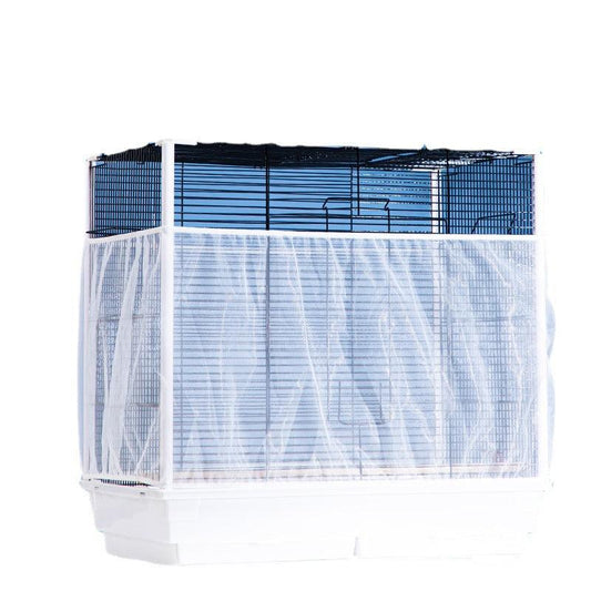 Bird Cage Cover Splash proof Net Gauze Cloth Dust proof Mosquito Net Cover