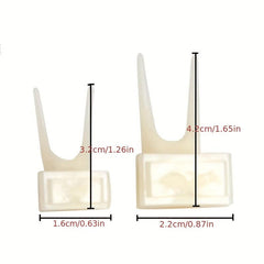 3pcs Mini Plastic Fruit Fork for Parrot Feeding
