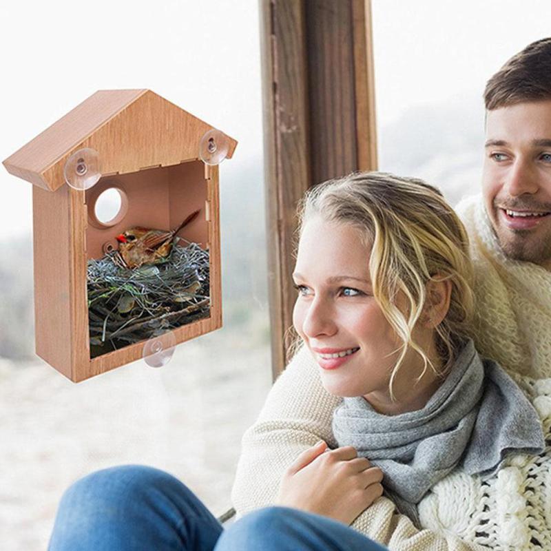 Stylish Bird House Bird Feeder for Garden