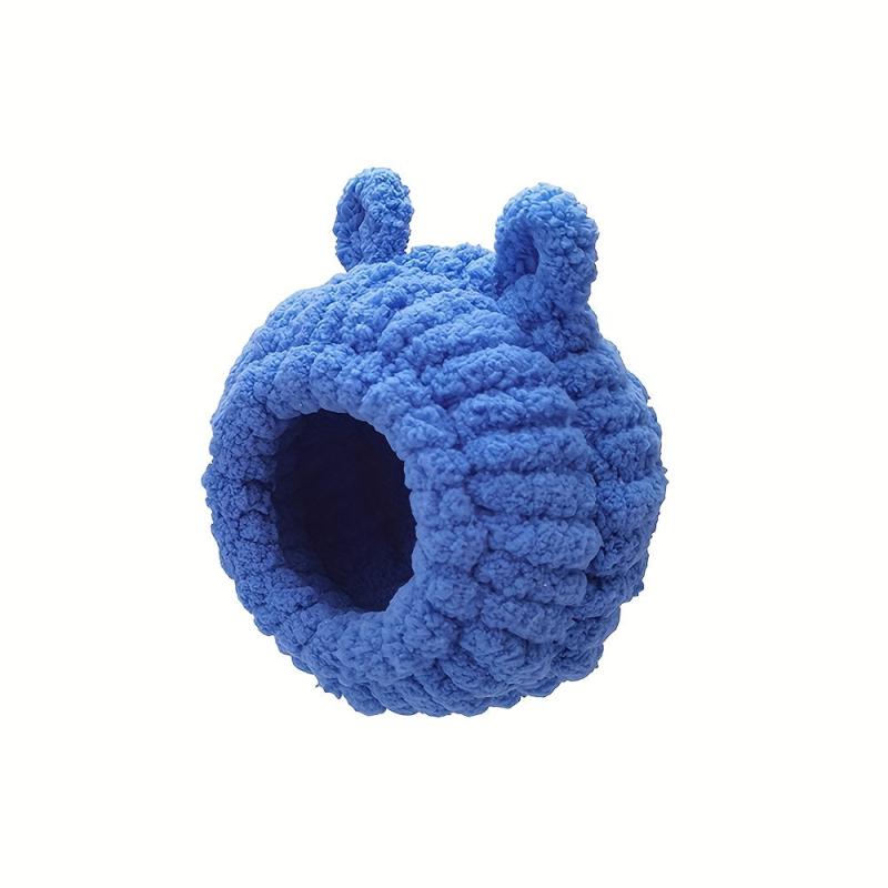 Cartoon Plush Bird Nest for Small Parrot - Warm Nest Cage