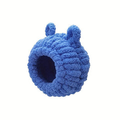 Cartoon Plush Bird Nest for Small Parrot - Warm Nest Cage