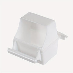 Transparent Bird Cage Hanging Food Basin Outside Splash-proof Bird Food Box
