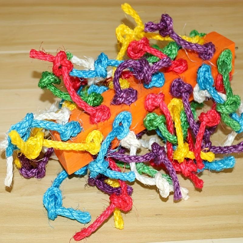 Parrot Chewing Toys for Conures Cockatiels African Grey