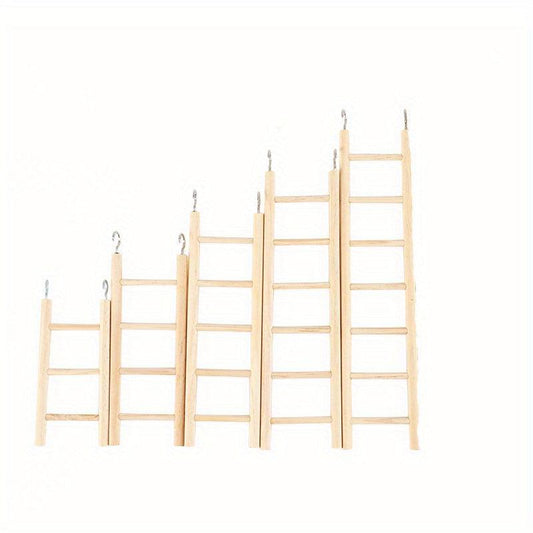 5pcs Parrot Wooden Toy Hamster Climbing Ladder