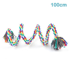 Parrot Bird Toy Hanging Rope Budgie Chew Toy Cockatiel Stand