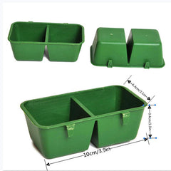 Bird Feed Box For Wire Cage Rabbit Cage Bird Utensils